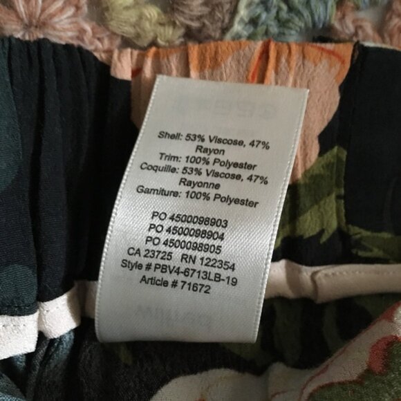 WILFRED Faun Floral Wide Leg Pant XS - Picture 4 of 5